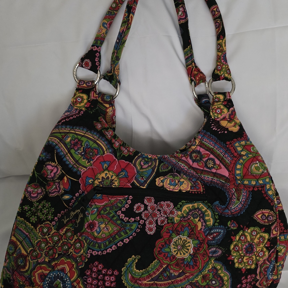 Vera Bradley Women's Floral Black Bag